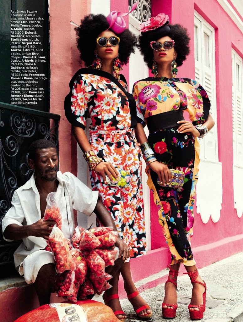 Miranda Reloaded: Over the top styling by ADR - African Prints in Fashion