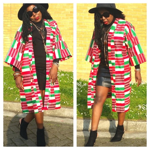 7 Days, 7 Ways: How To Wear An Afrocentric Kimono Jacket